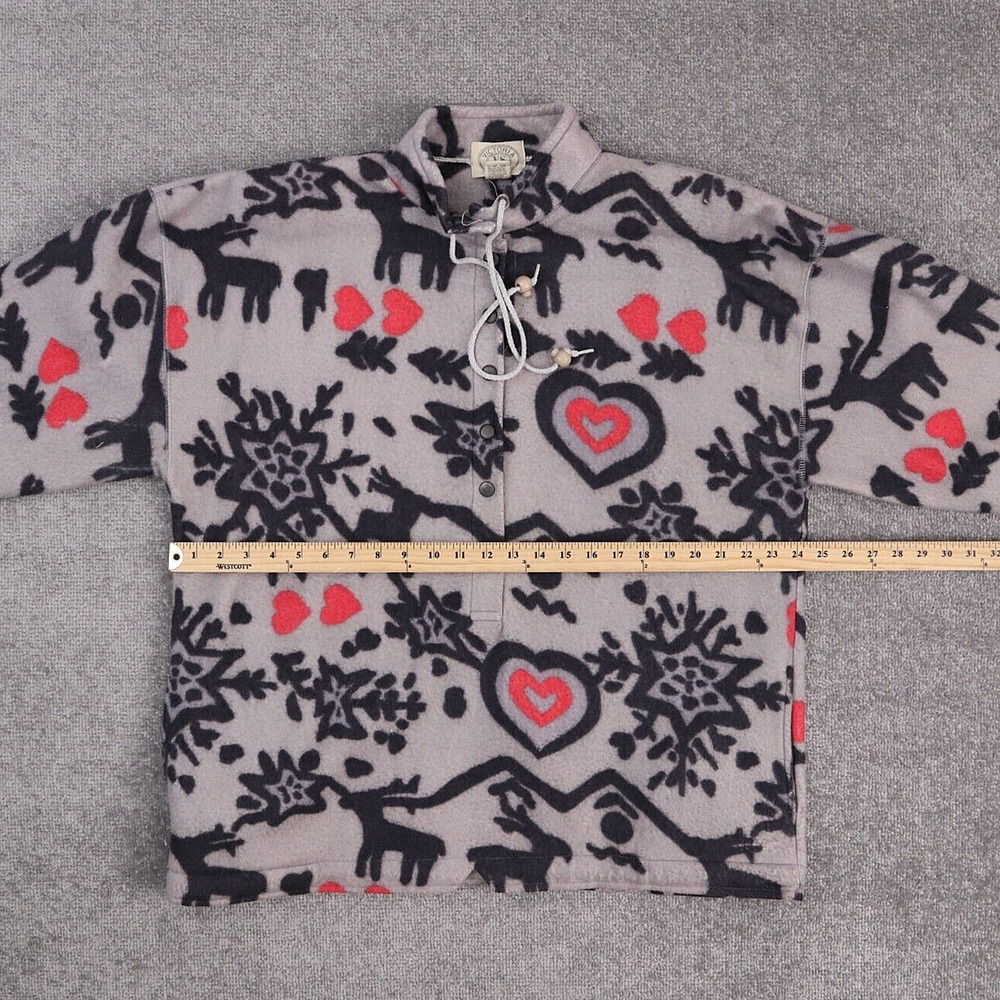 Y2K Women's Victoria Secret Sport Large Multicolor Long Sleeve Fleece Sweatshirt - Picture 4 of 10